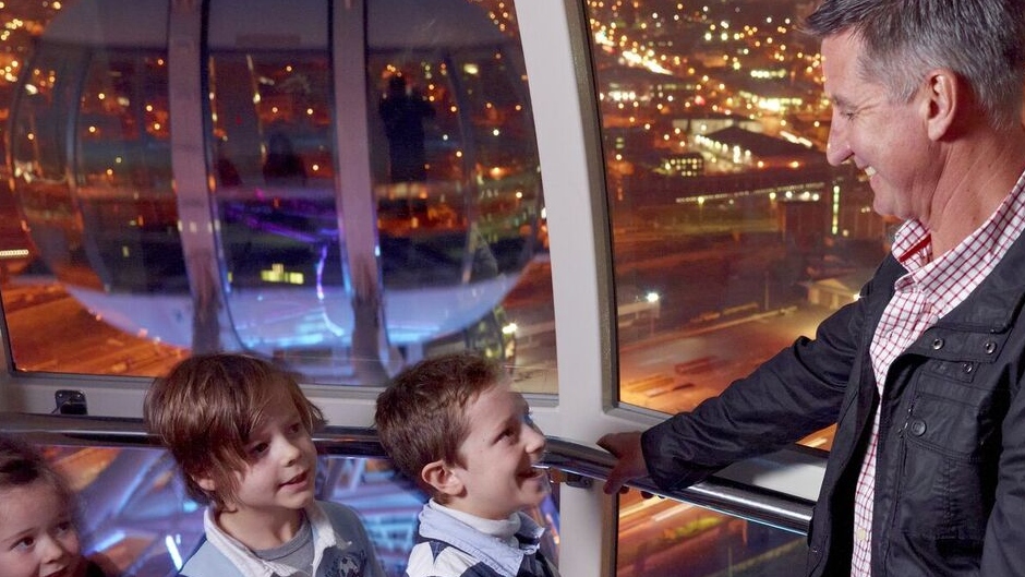 Take-in the 360-degree unobstructed view of Victoria from one of the largest giant observation wheels in the world.